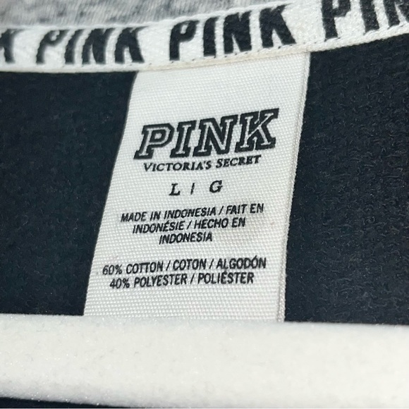 VS PINK size large quarter zip pullover - Picture 5 of 6